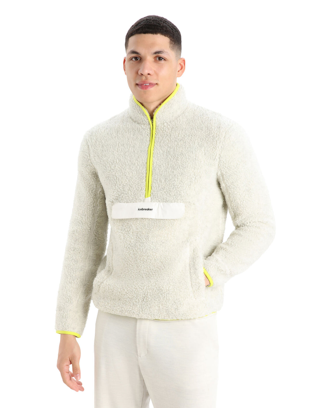 M's Real Fleece Half-Zip-Pullover