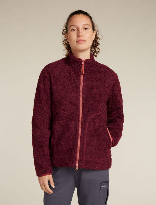 960 RealFleece™ High Pile Zip-Jacke Damen