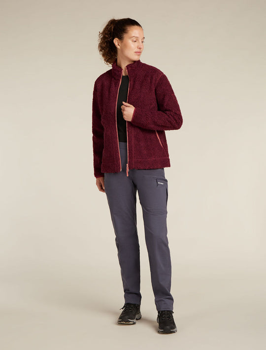 960 RealFleece™ High Pile Zip-Jacke Damen