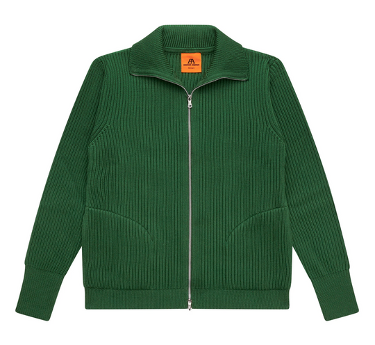 Navy Full-Zip Pockets