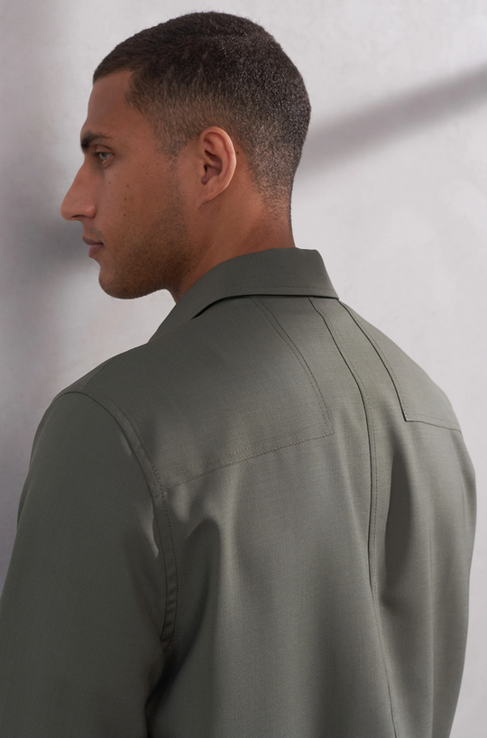 Overshirt aus Cool Wool Owe