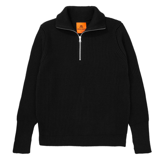 NAVY HALF-ZIP