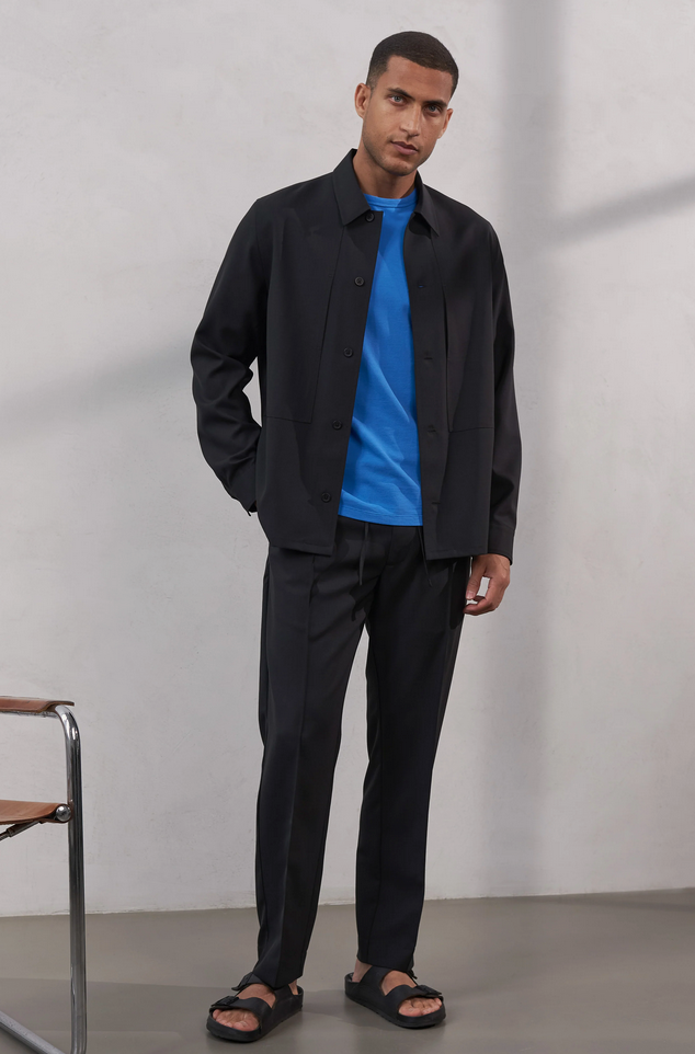 Overshirt aus Cool Wool Owe