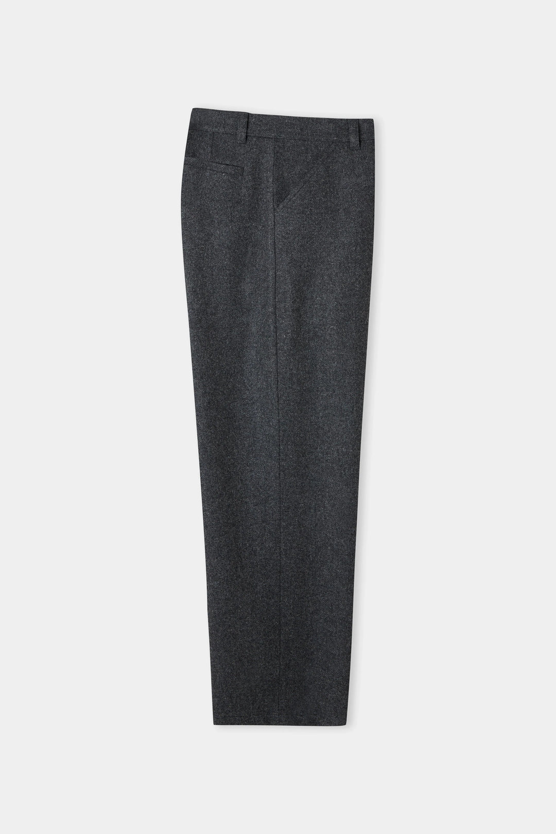 Weite Lambswool-Hose Carlo