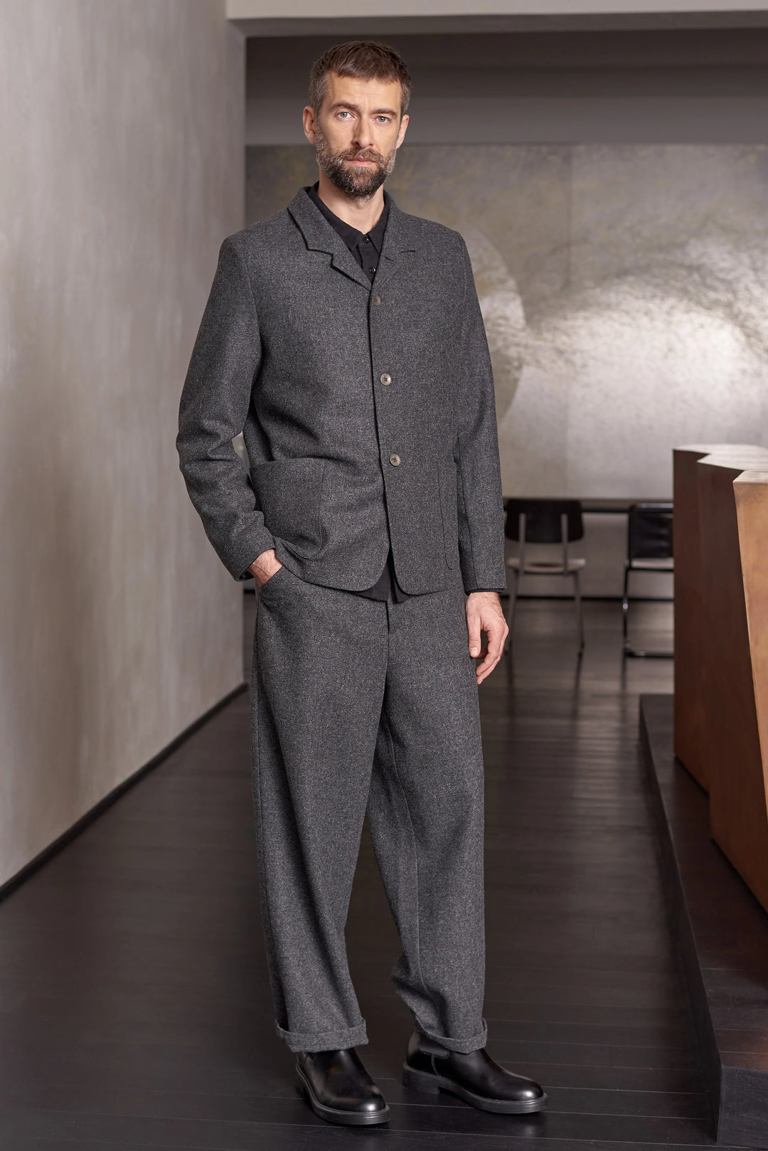 Lambswool-Blazer Elmar