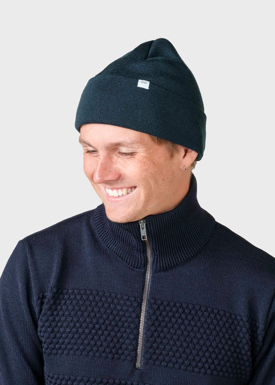 FINE RIB BEANIE