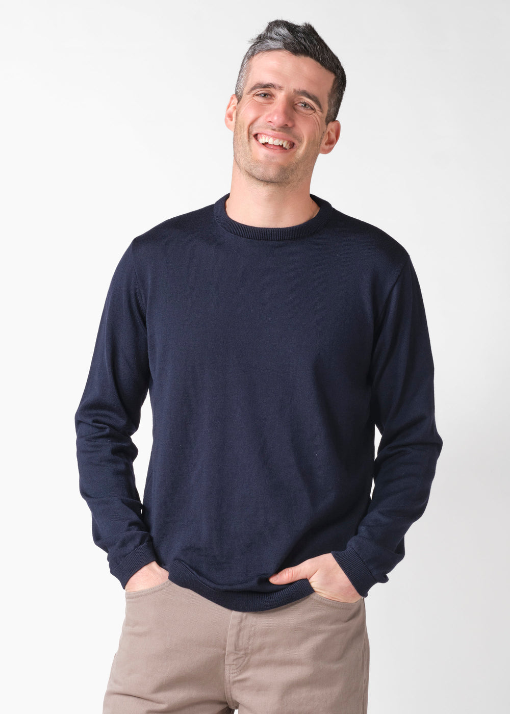 M'S BASIC MERINO KNIT