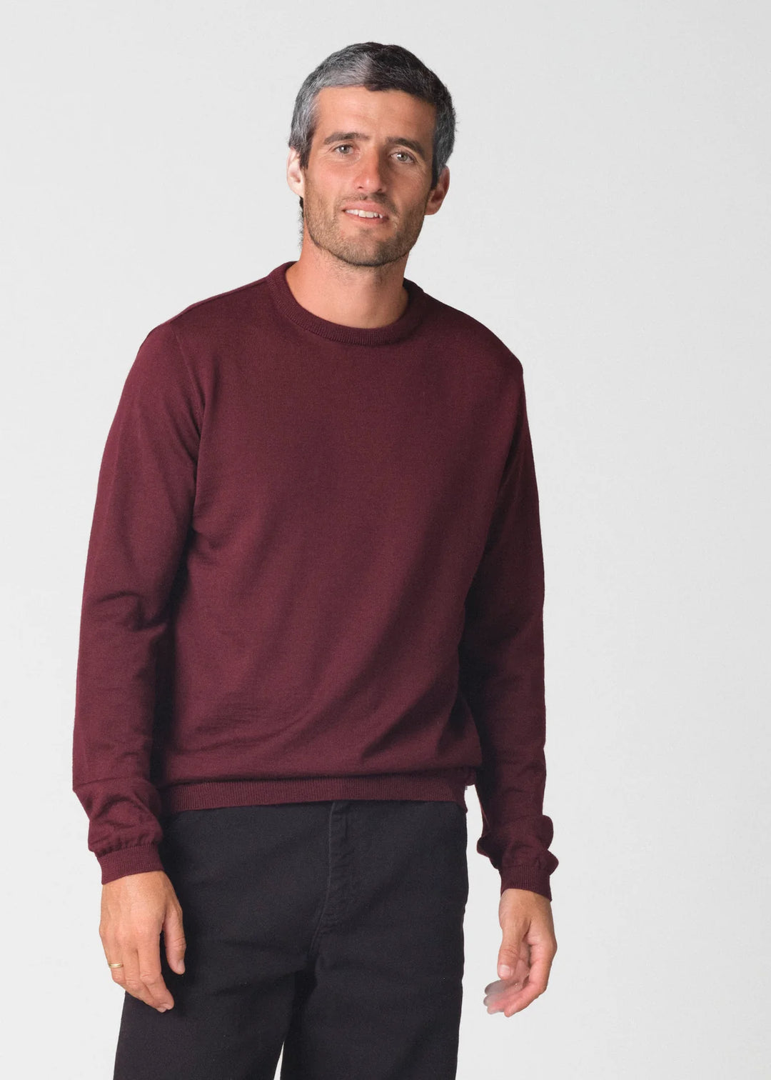 M'S BASIC MERINO KNIT