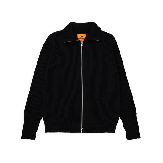 Navy Full-Zip Pockets