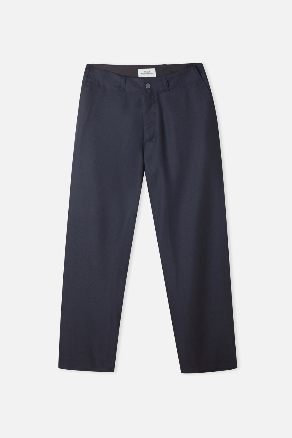 Weite Sommerwollhose Waban in navy